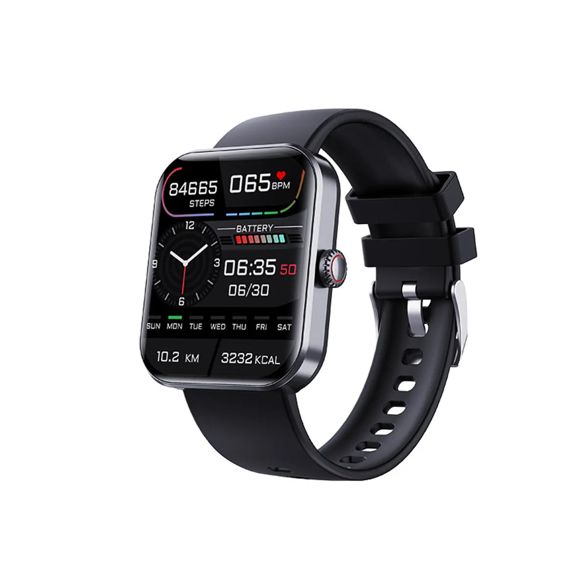 Blood Sugar Heart Rate Blood Pressure Body Temperature Detection Health Sports Waterproof Smart Watch