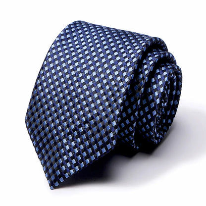 2023 Tie Spot Tie Wholesale Tie Manufacturer 7.5cm Business Men'S Formal Wear Polyester Silk Tie