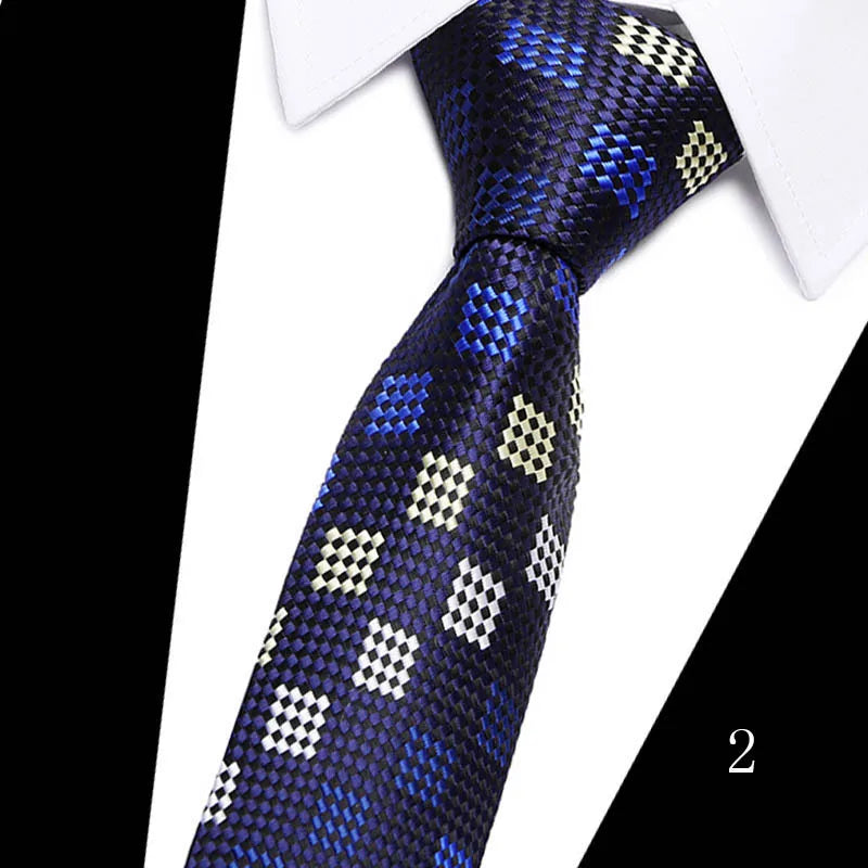 2023 Tie Spot Tie Wholesale Tie Manufacturer 7.5cm Business Men'S Formal Wear Polyester Silk Tie