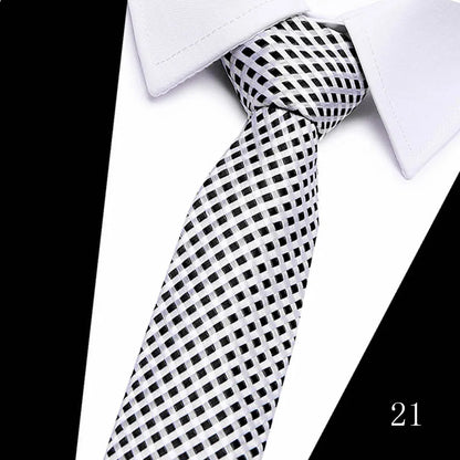 2023 Tie Spot Tie Wholesale Tie Manufacturer 7.5cm Business Men'S Formal Wear Polyester Silk Tie