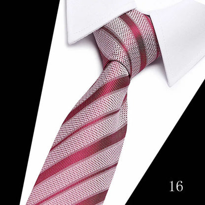 2023 Tie Spot Tie Wholesale Tie Manufacturer 7.5cm Business Men'S Formal Wear Polyester Silk Tie