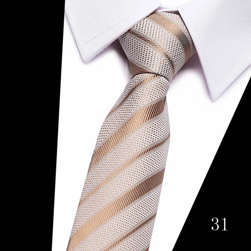 2023 Tie Spot Tie Wholesale Tie Manufacturer 7.5cm Business Men'S Formal Wear Polyester Silk Tie