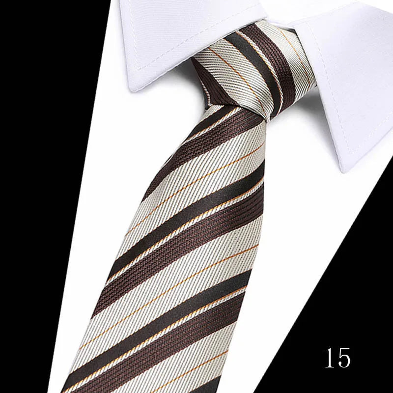 2023 Tie Spot Tie Wholesale Tie Manufacturer 7.5cm Business Men'S Formal Wear Polyester Silk Tie