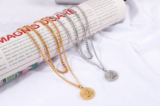 New Personality European And American Multi-layer Necklace