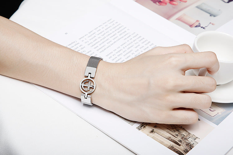 Korean Version Of Simple Fashion Personality Strap Creative Bracelet Valentine's Day Gift