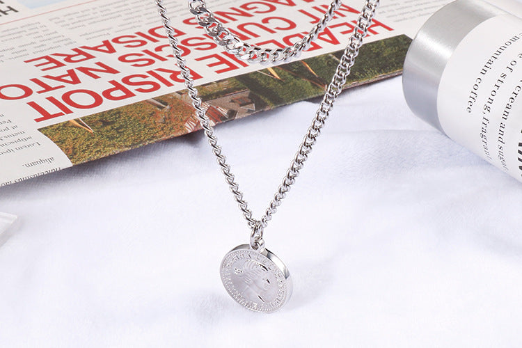 New Personality European And American Multi-layer Necklace