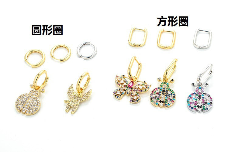 Korean Fashion Style Butterfly Earrings