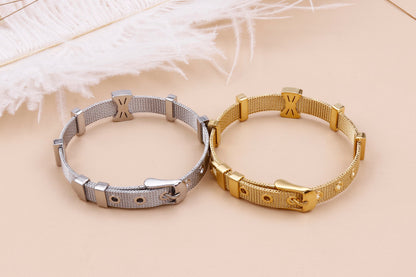 New Fashion Stainless Steel Watch Chain Bow Knot Bracelet Wholesale