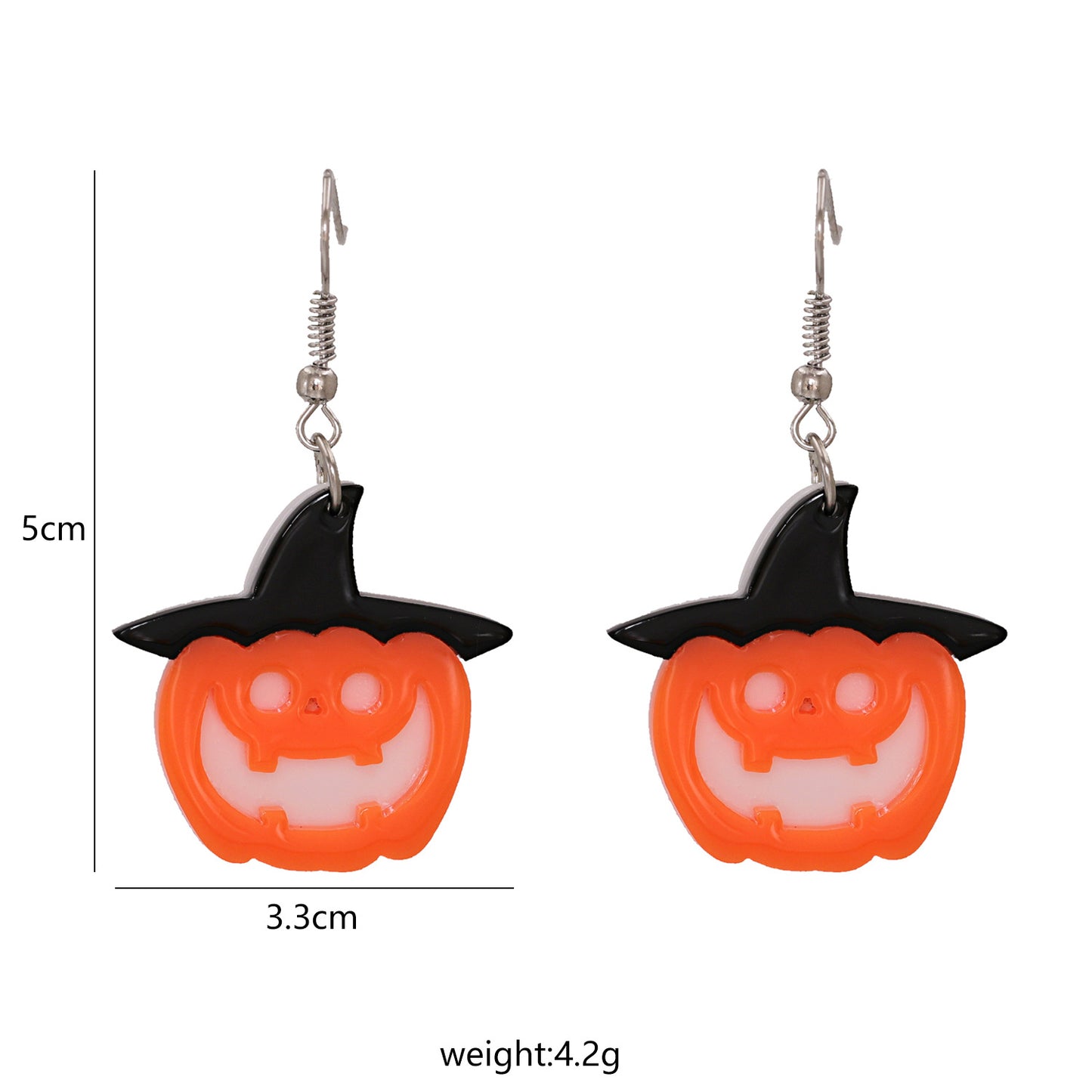 Halloween Pumpkin Ghost Acrylic Resin Earrings Wholesale Gooddiy