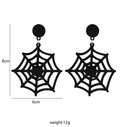 Halloween Pumpkin Ghost Acrylic Resin Earrings Wholesale Gooddiy