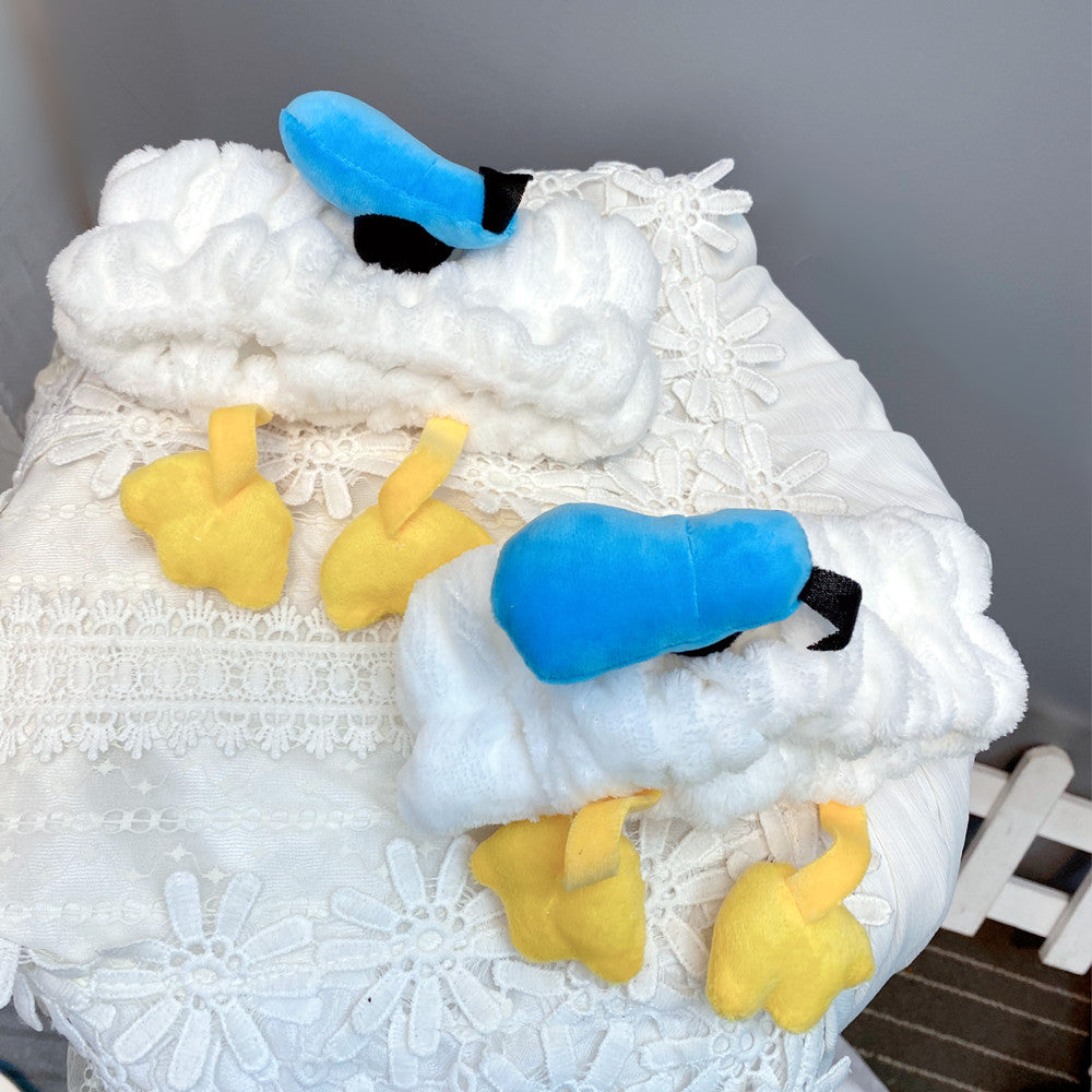 Cute Plush Duck Hair Band