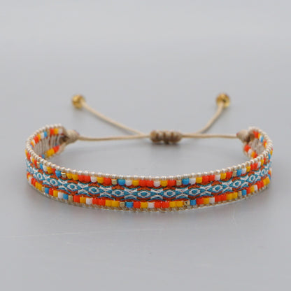 Wholesale Jewelry Ethnic Style Color Miyuki Beads Woven Bracelet Gooddiy