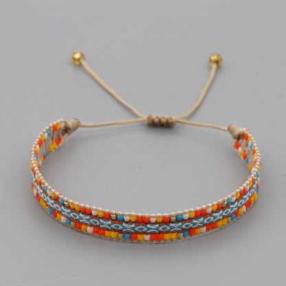 Wholesale Jewelry Ethnic Style Color Miyuki Beads Woven Bracelet Gooddiy