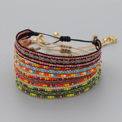 Wholesale Jewelry Ethnic Style Color Miyuki Beads Woven Bracelet Gooddiy