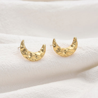 Hot Selling  New Alloy Moon Earrings