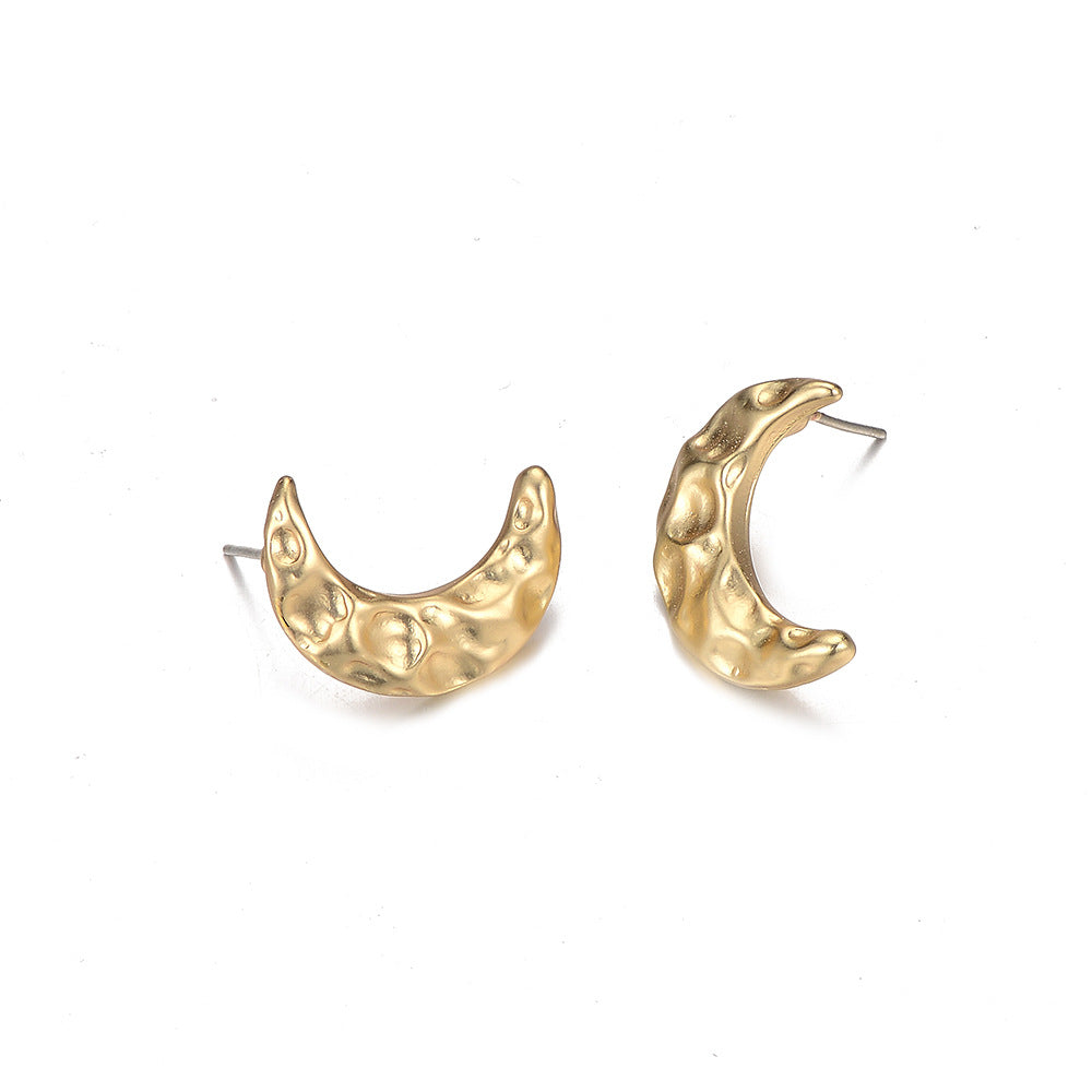 Hot Selling  New Alloy Moon Earrings