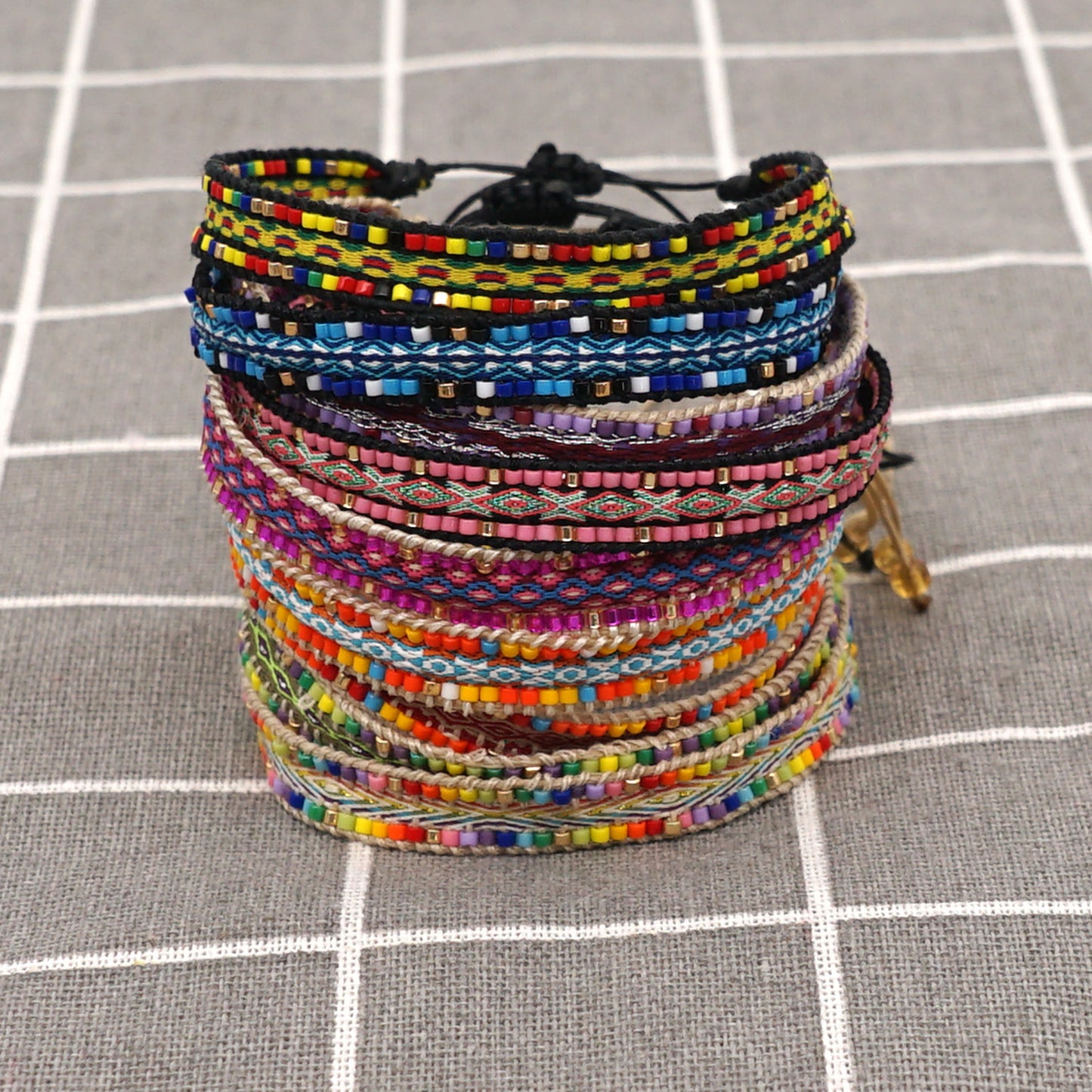 Wholesale Jewelry Ethnic Style Color Miyuki Beads Woven Bracelet Gooddiy