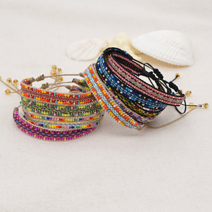 Wholesale Jewelry Ethnic Style Color Miyuki Beads Woven Bracelet Gooddiy