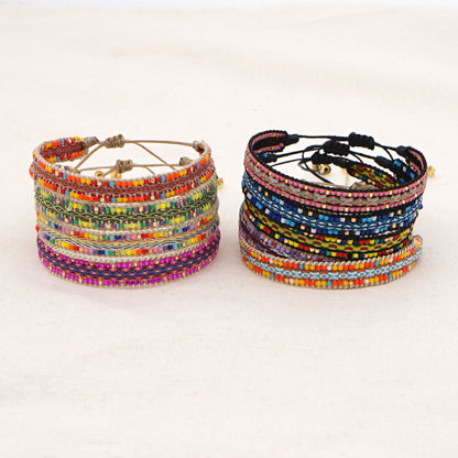 Wholesale Jewelry Ethnic Style Color Miyuki Beads Woven Bracelet Gooddiy