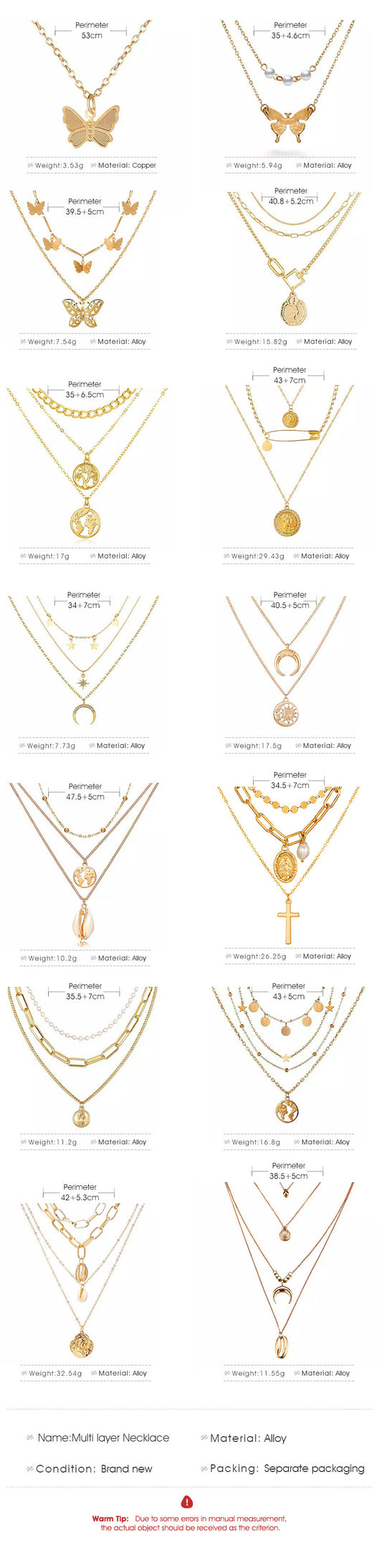 Retro Geometric Alloy Wholesale Pendant Necklace