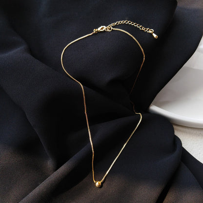 Simple Style Geometric Alloy Plating Necklace