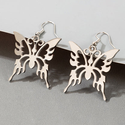 Fashion Hollow Butterfly Earrings