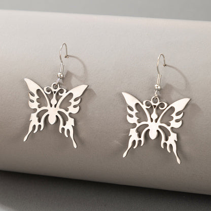 Fashion Hollow Butterfly Earrings