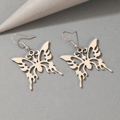 Fashion Hollow Butterfly Earrings