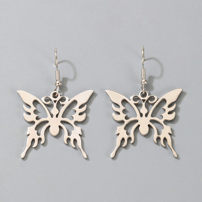 Fashion Hollow Butterfly Earrings