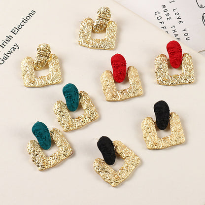 Fashion Square Earrings