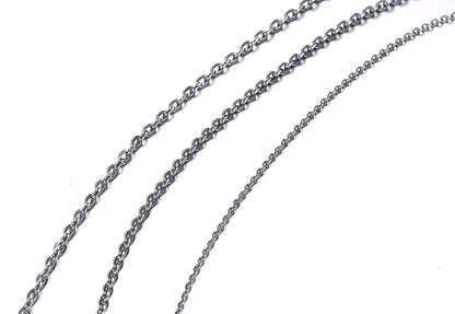 Fashion Geometric Titanium Steel Necklace Plating Stainless Steel Necklaces