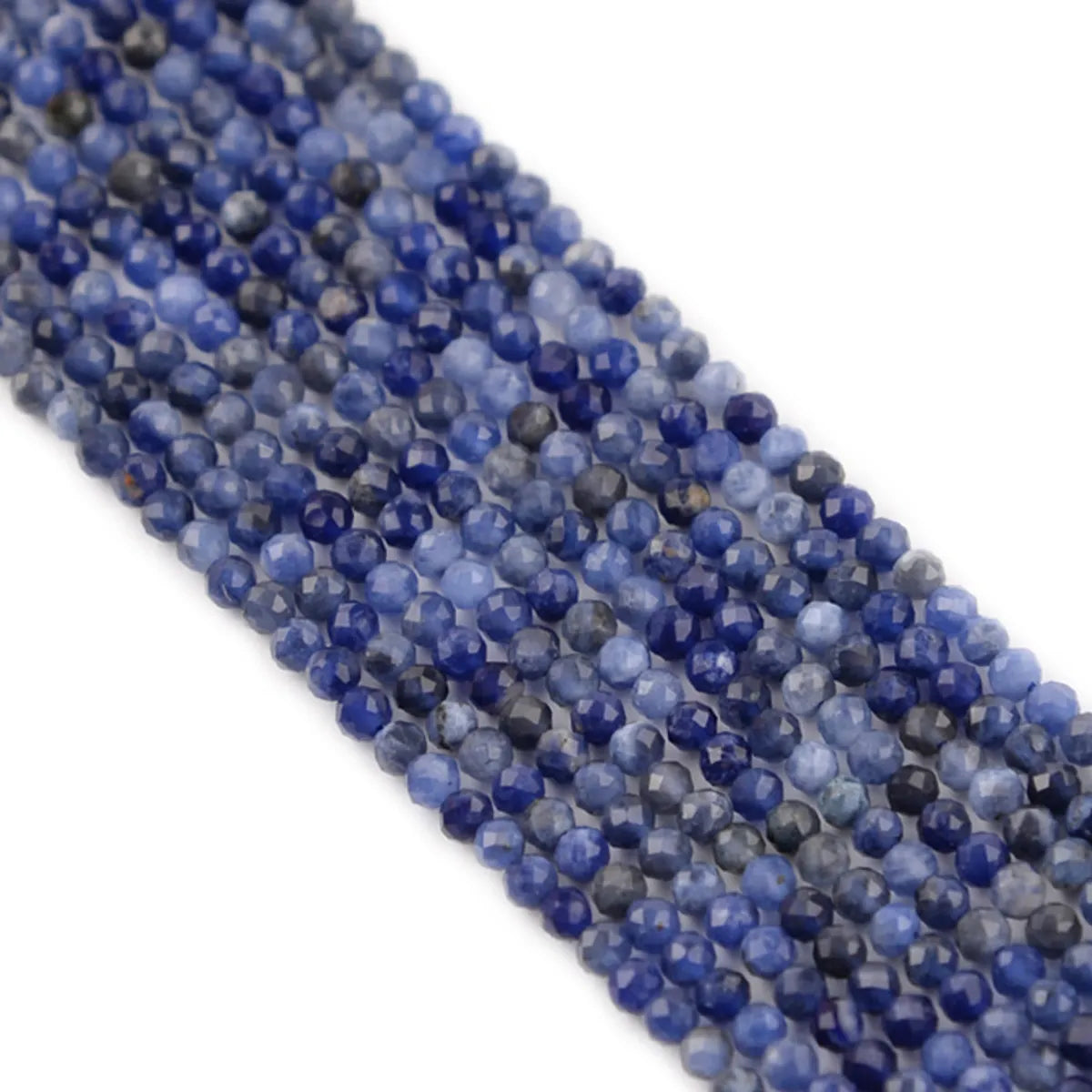 2mm Natural Stone Cut Faceted Loose Bead Faceted Small Angle Beaded