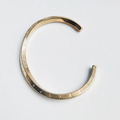 Simple Style Classic Style C Shape 304 Stainless Steel 14K Gold Plated Bangle In Bulk