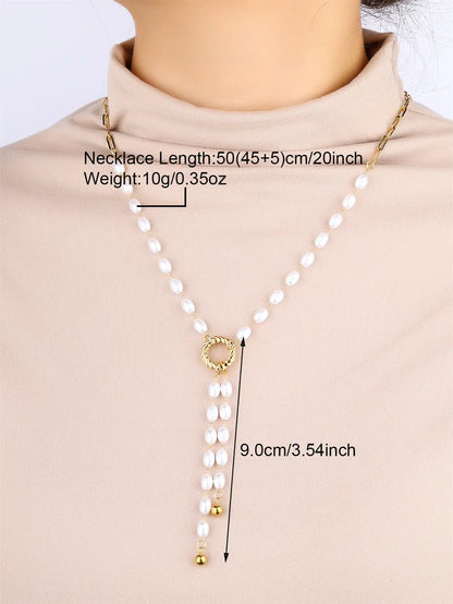 Wholesale Jewelry Modern Style Classic Style Sun Heart Shape 304 Stainless Steel Artificial Pearls 18K Gold Plated Inlay Pendant Necklace