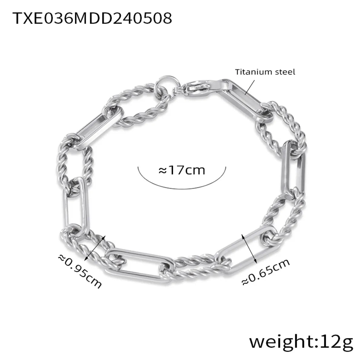 Wholesale Jewelry Simple Style Classic Style Quadrilateral Oval 304 Stainless Steel 18K Gold Plated Plating Chain Bracelets Necklace Jewelry Set