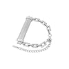 304 Stainless Steel 18K Gold Plated Simple Style Classic Style Plating Solid Color Bracelets Necklace