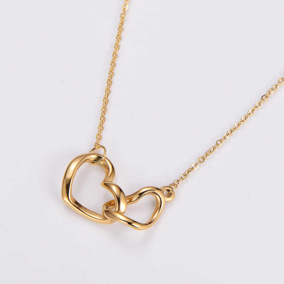 304 Stainless Steel Casual Simple Style Bow Knot Pendant Necklace