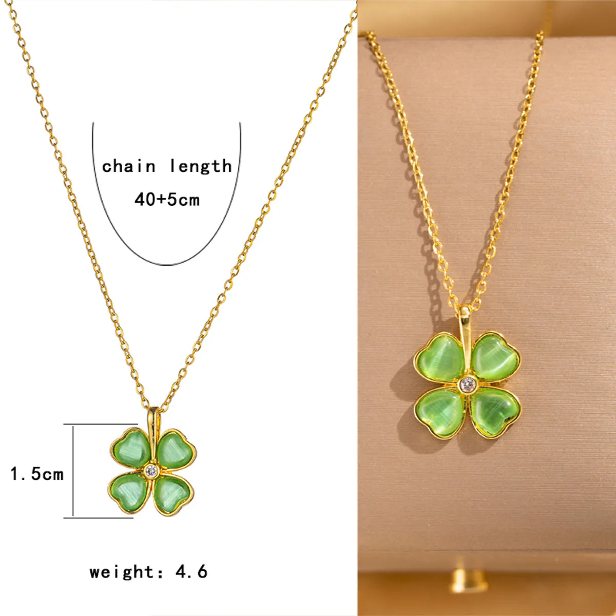 Wholesale Jewelry Elegant Lady Streetwear Geometric Flower Butterfly 304 Stainless Steel Acrylic Zircon 18K Gold Plated Inlay Pendant Necklace