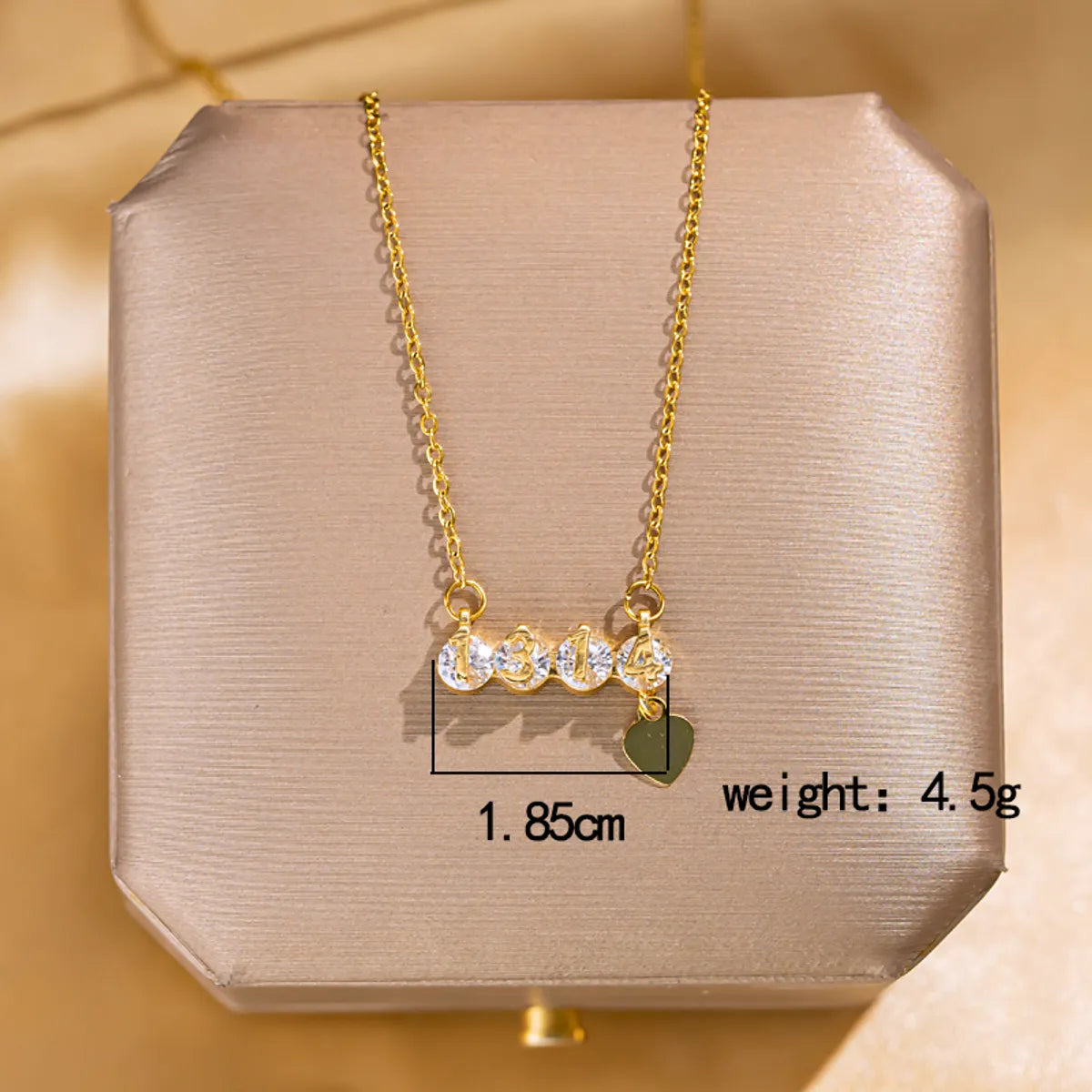 Wholesale Jewelry Elegant Lady Streetwear Geometric Flower Butterfly 304 Stainless Steel Acrylic Zircon 18K Gold Plated Inlay Pendant Necklace