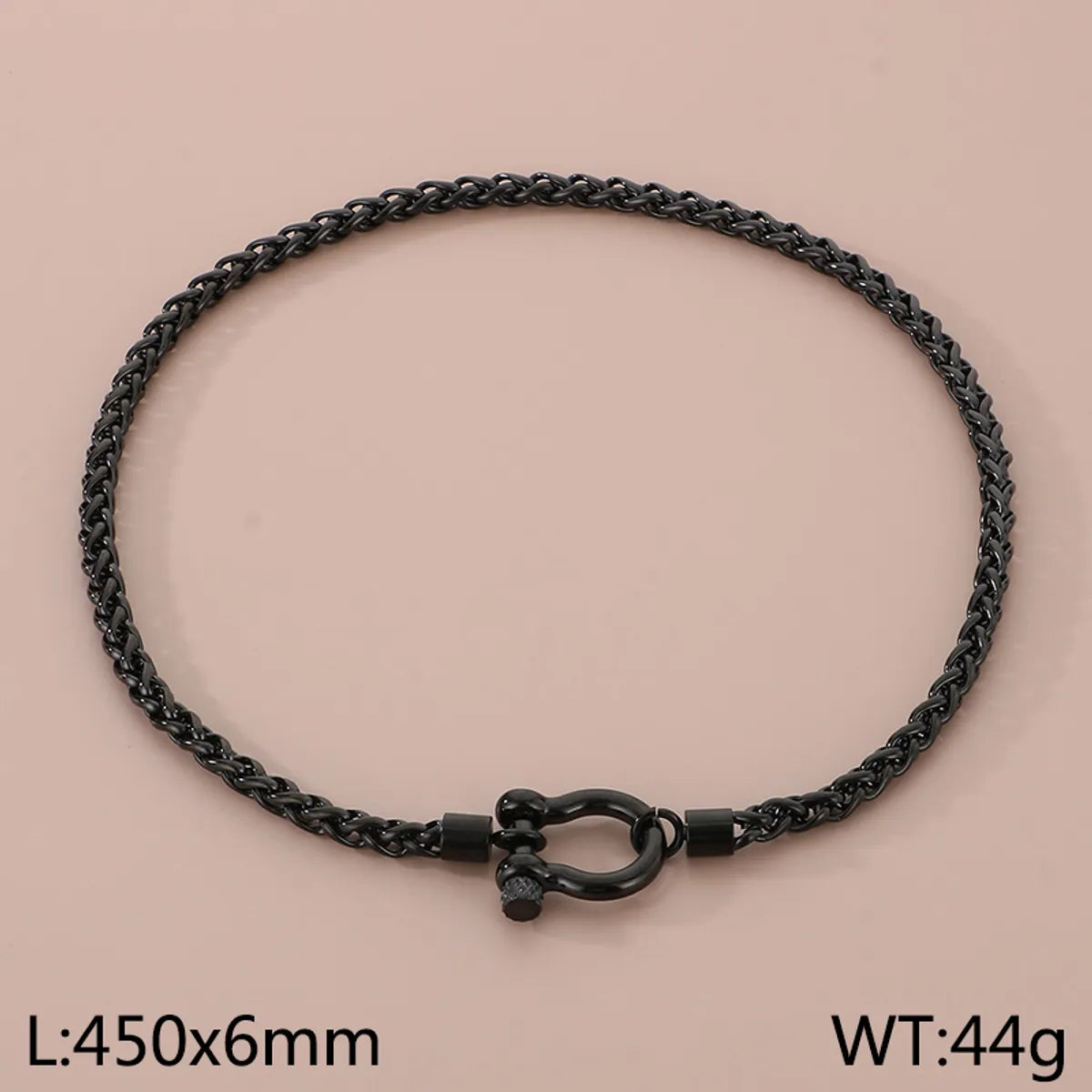 304 Stainless Steel Modern Style Simple Style Classic Style Geometric Bracelets Necklace