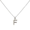 304 Stainless Steel Sweet Polishing Letter Pendant Necklace