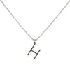 304 Stainless Steel Sweet Polishing Letter Pendant Necklace