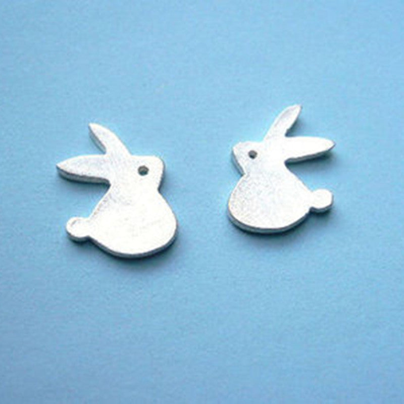 Alloy Plating Gold Silver Hooligan Rabbit Earrings Animal Earrings Wholesale