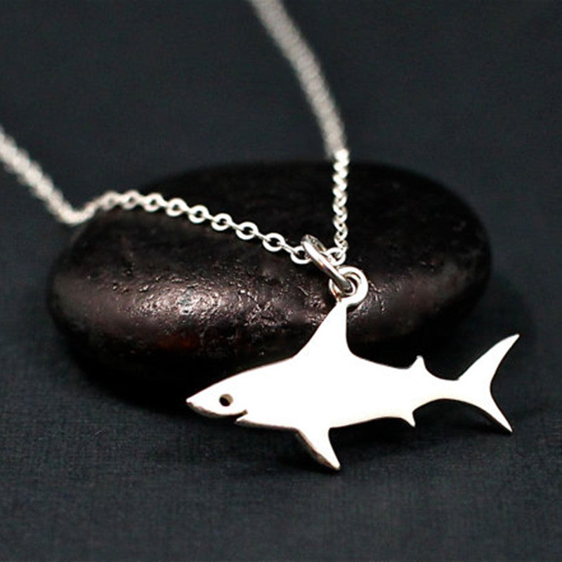 Fashion Shark Alloy Copper Chain Plating Unisex Necklace 1 Piece