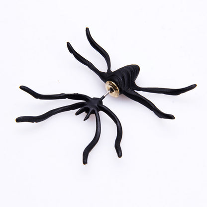 Fashion Spider Alloy Stoving Varnish Women's Ear Studs 1 Piece