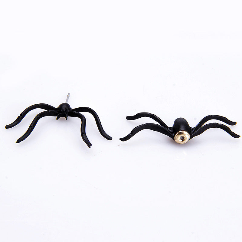 Fashion Spider Alloy Stoving Varnish Women's Ear Studs 1 Piece