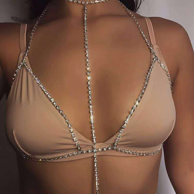 Fashion New Flashing Diamond Body Chain Wholesale Gooddiy