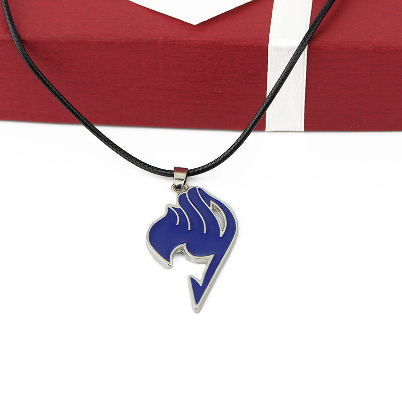 Fashion Jewel Fairy Tail Guild Logo Necklace Clavicle Chain Necklace Wholesale