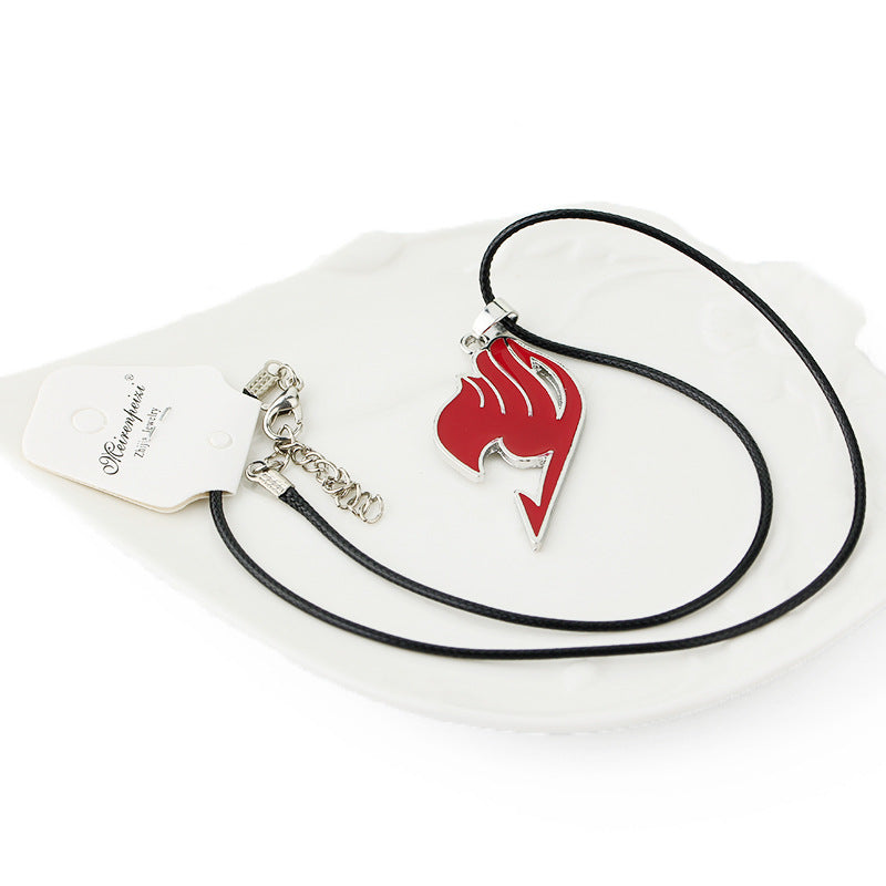 Fashion Jewel Fairy Tail Guild Logo Necklace Clavicle Chain Necklace Wholesale