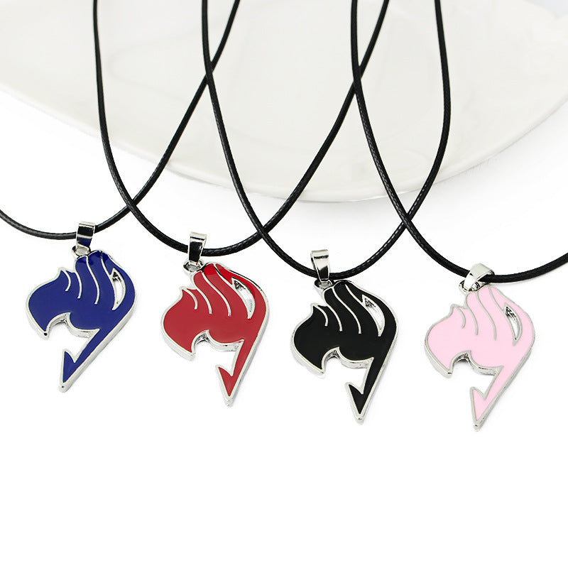 Fashion Jewel Fairy Tail Guild Logo Necklace Clavicle Chain Necklace Wholesale